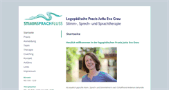 Desktop Screenshot of grau-logopaedie.de